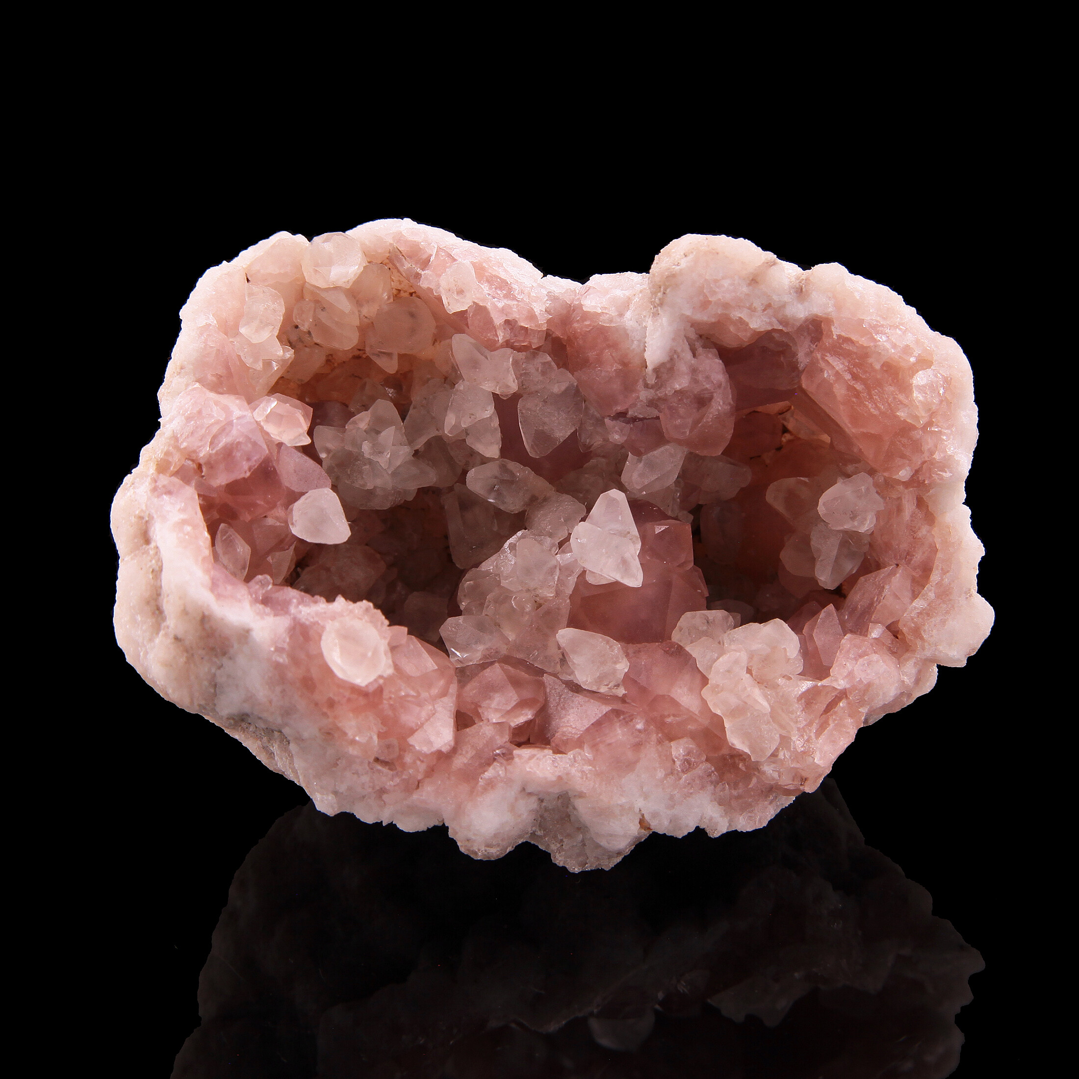 Pink Quartz with Calcite (new find) | Choique Mine, Pehuenches